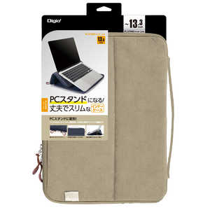 ナカバヤシ 13.3インチ汎用 PCスタンドインナーケース SZCFC132210BG ナカバヤシ 13.3インチ汎用 PCスタンドインナーケース SZCFC132210BG