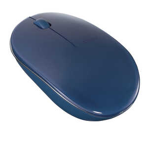 ナカバヤシ FLATTY Bluetooth3ボタン BlueLEDマウス ［BlueLED /無線(ワイヤレス) /3ボタン /Bluetooth］ MUSBKT154NBL