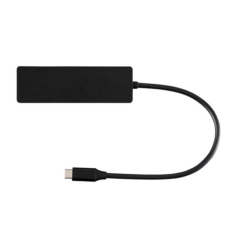 ナカバヤシ ナカバヤシ USB-C → USB-C+USB-A 変換ハブ ブラック [バスパワー /4ポート /USB 3.2 Gen2対応 /USB Power Delivery対応] UHC3334BK UHC3334BK