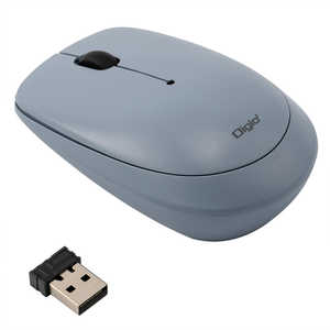 ナカバヤシ マウス (Chrome/Mac/Windows11対応) ブルー [BlueLED /無線(ワイヤレス) /3ボタン /USB] MUSRKT209BL