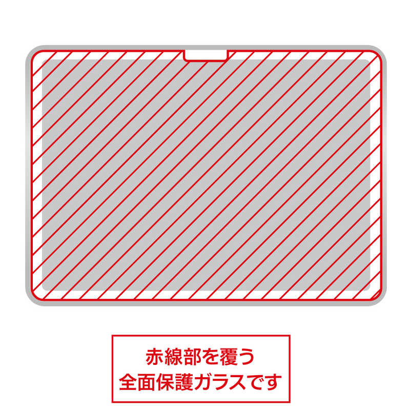 ナカバヤシ ナカバヤシ iPad10.9インチ用液晶保護フィルム ガラス 反射防止 TBFIP22GG TBFIP22GG