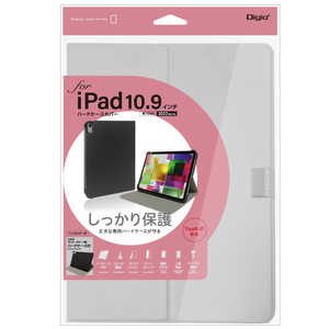 ナカバヤシ iPad10.9インチ(2022)用 ハードケースカバー TBCIP2207GY