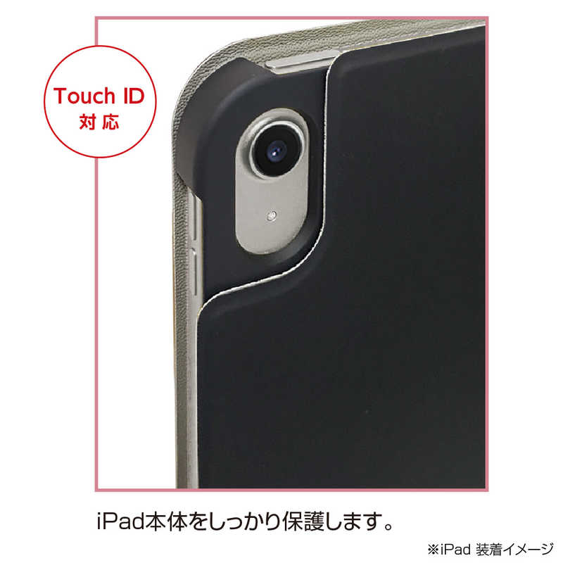 ナカバヤシ ナカバヤシ iPad10.9インチ(2022)用 ハードケースカバー TBCIP2207Y TBCIP2207Y