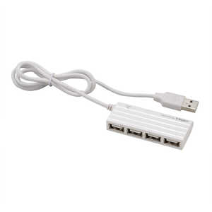 ナカバヤシ USB2.0 4ポートハブ ［バスパワー /4ポート /USB2.0対応］ UH2624W