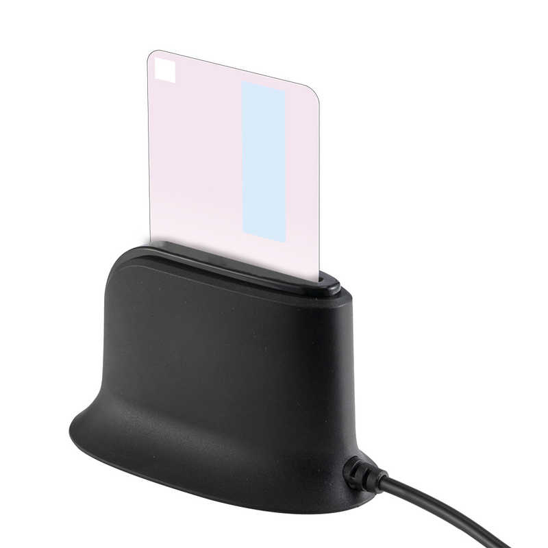 ナカバヤシ ナカバヤシ 据置型 USBType-C マイナンバーカードリーダー ［マイナンバーカード対応］ CRIC-02BK CRIC-02BK