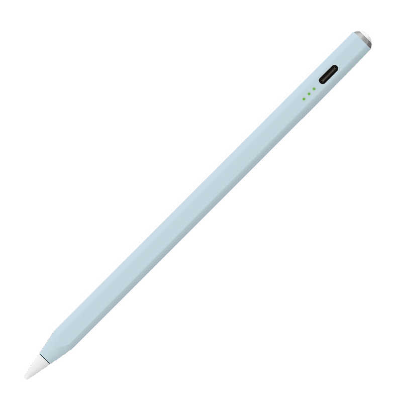 ナカバヤシ ナカバヤシ 〔タッチペン：iPad用/USB-A充電式〕iPad専用充電式タッチペングレイッシュブルー TPEN-001BL TPEN-001BL