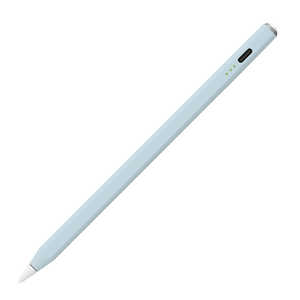 ナカバヤシ 〔タッチペン：iPad用/USB-A充電式〕iPad専用充電式タッチペングレイッシュブルー TPEN-001BL