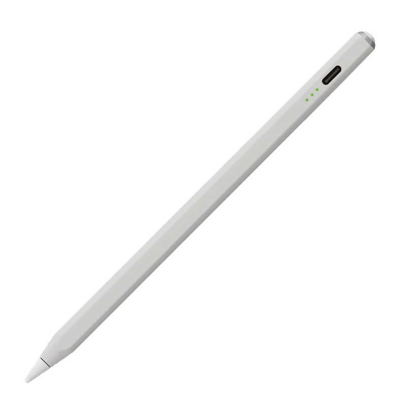 ナカバヤシ ナカバヤシ 〔タッチペン：iPad用/USB-A充電式〕iPad専用充電式タッチペンライトグレー TPEN-001GY TPEN-001GY