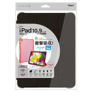 ナカバヤシ iPad10.9インチ用 衝撃吸収ケース TBC-IP2202BK