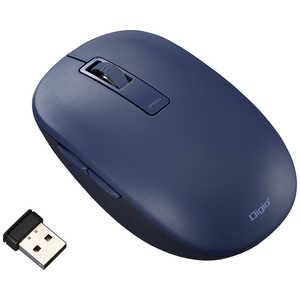 ナカバヤシ マウス［BlueLED /無線(ワイヤレス) /5ボタン /USB］ ブルー MUS-RKF218NB