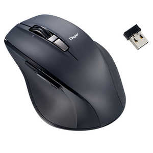 ʥХ䥷 ޥ Digio2 ®꡼ [BlueLED /̵(磻쥹) /5ܥ /USB] N֥å MUS-RKF164NBK