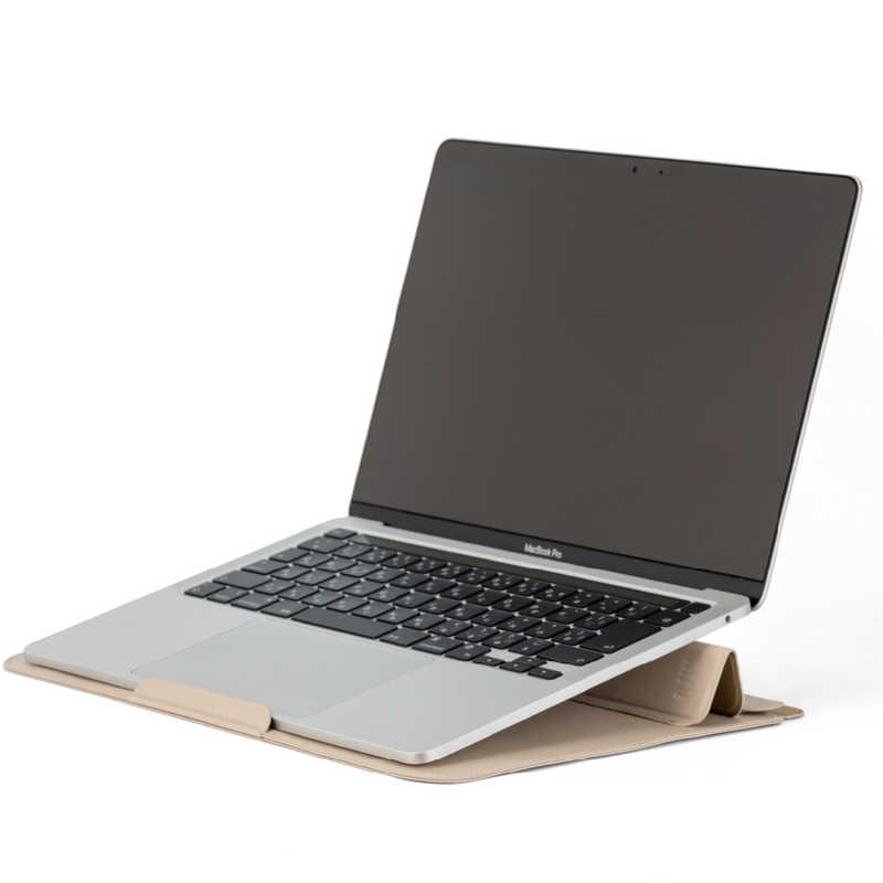 ナカバヤシ ナカバヤシ MacBook Air/ MacBook Pro対応 ［～13.6インチ/ ～14インチ］ スタンドスリップインケース for MacBook カーキ SZC-MB1403KH SZC-MB1403KH