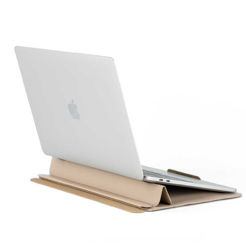 ナカバヤシ ナカバヤシ MacBook Air/ MacBook Pro対応 ［～13.6インチ/ ～14インチ］ スタンドスリップインケース for MacBook ライトベージュ SZC-MB1403LBG SZC-MB1403LBG