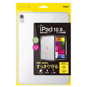 ナカバヤシ iPad 10.9インチ用 衝撃吸収背面ケース TBC-IP2203GY ナカバヤシ iPad 10.9インチ用 衝撃吸収背面ケース TBC-IP2203GY