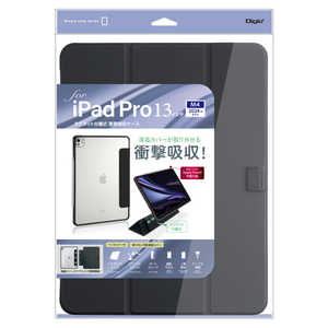 ナカバヤシ iPadPro(M4)13インチ用 マグネット分離式 衝撃吸収ケース TBCIPP24301BK ナカバヤシ iPadPro(M4)13インチ用 マグネット分離式 衝撃吸収ケース TBCIPP24301BK