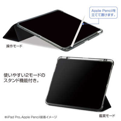 ナカバヤシ iPadPro(M4)13インチ用 衝撃吸収ケース