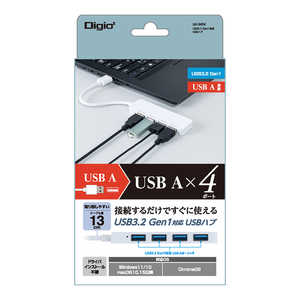 ʥХ䥷 USB3.2Gen1б4ݡȥϥ USB-A³ UH3454W