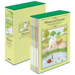 ナカバヤシ 5冊組ポケットアルバムL判480枚収納ウッドランドシーナリー 5PL-480-1