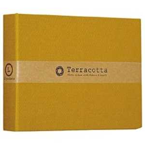 ナカバヤシ 布クロスポケットアルバムテラコッタ(L判ヨコ/イエロー) TER‐LP‐70‐Y ナカバヤシ 布クロスポケットアルバムテラコッタ(L判ヨコ/イエロー) TER‐LP‐70‐Y