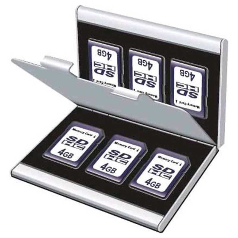 ロアス ロアス SD/microSD用 メモリーカードケース Digio2 (シルバー)  MCC-1100SL MCC-1100SL