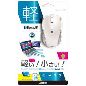 ナカバヤシ ワイヤレスBlueLEDマウス「Bluetooth3.0・Android/Mac/Win」 ホワイト MUSBKT99W