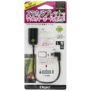 ナカバヤシ USBハブ ブラック［USB2.0対応] ZUH-OTGL02
