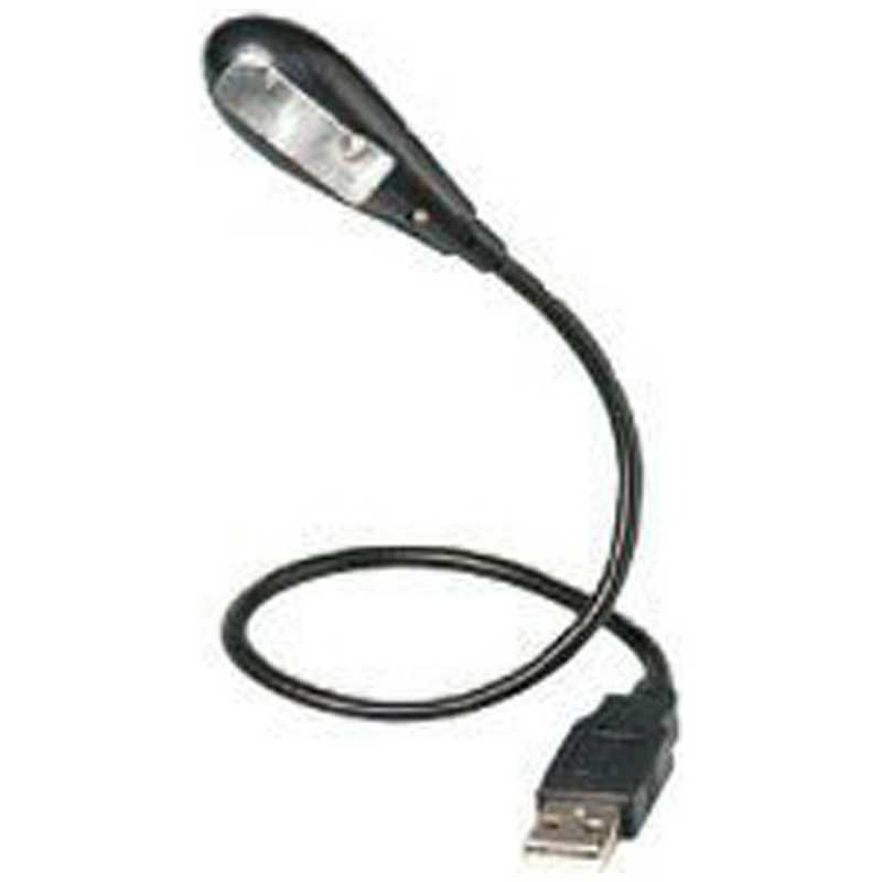 ナカバヤシ ナカバヤシ 〔USB〕 LED USBライト 2灯 ブラック UALED006BK UALED006BK
