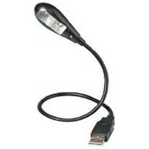 ナカバヤシ 〔USB〕 LED USBライト 2灯 ブラック UALED006BK