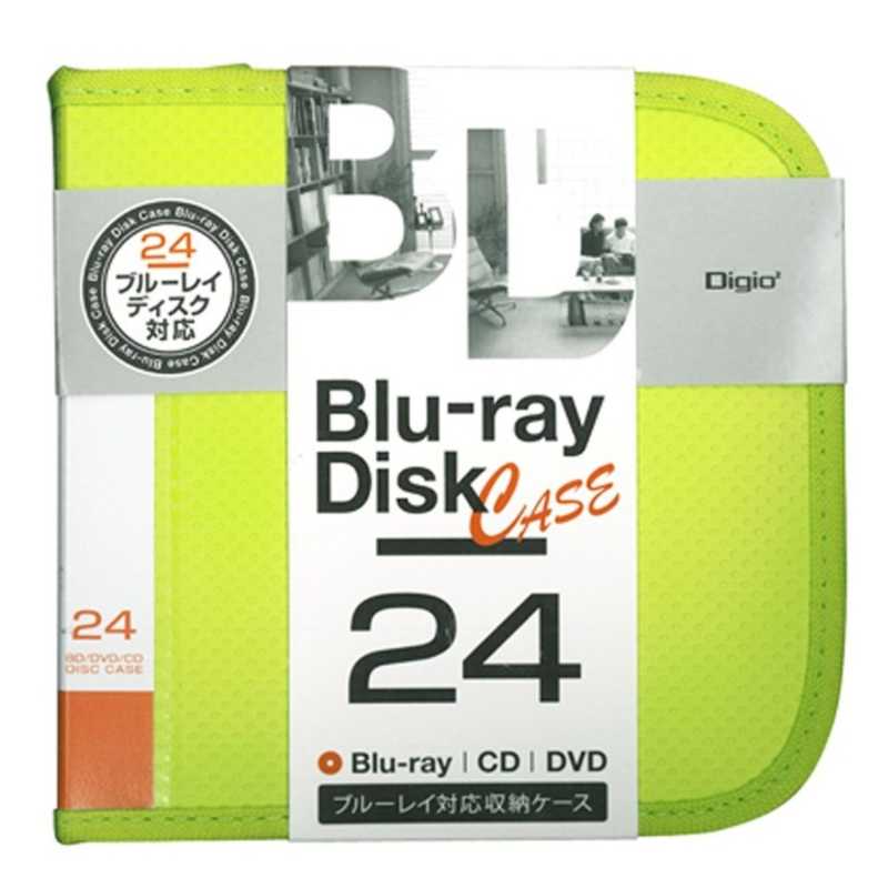 ナカバヤシ ナカバヤシ 24枚収納 BD/DVD/CD用 ディスクケース BD-080-24LY BD-080-24LY