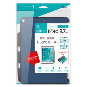 ナカバヤシ iPad9.7inch(2018)用背面保護ケース TBC-IPS1805BL
