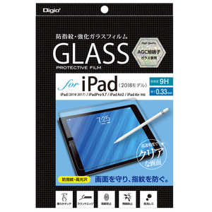 ナカバヤシ iPad(9.7inch) 2018用 液晶保護ガラスフィルム 防指紋高光沢 TBFBIP181GFLS