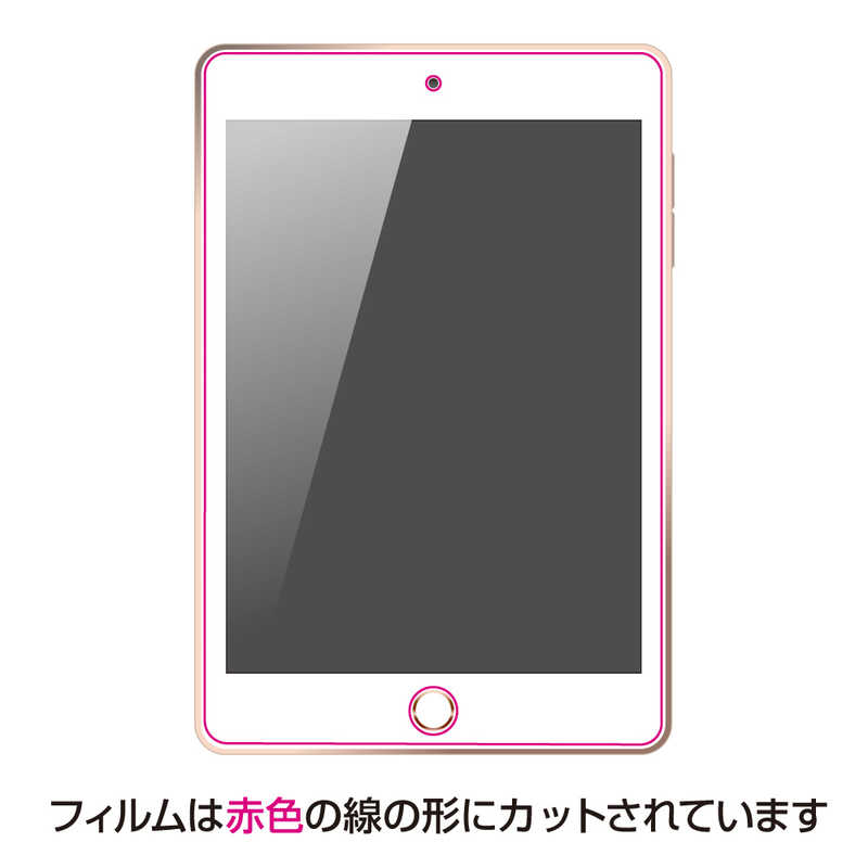ナカバヤシ ナカバヤシ 液晶保護フィルム iPadmini2019用 光沢透明ブルーライトカット TBFBIPM19FLKBC(PB TBFBIPM19FLKBC(PB
