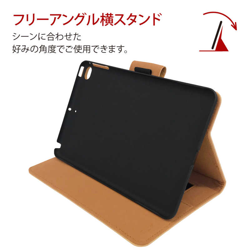 ナカバヤシ ナカバヤシ ｢ケース｣iPadmini2019用PUレザージャケット キャメル TBC-IPM1908CA TBC-IPM1908CA