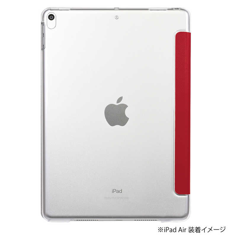 ナカバヤシ ナカバヤシ ｢ケース｣iPadAir2019用軽量ハードケースカバー レッド TBC-IPA1900R TBC-IPA1900R