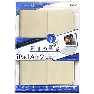 ナカバヤシ iPad Air 2用 エアリーカバー ゴールド TBCIPS1506GL
