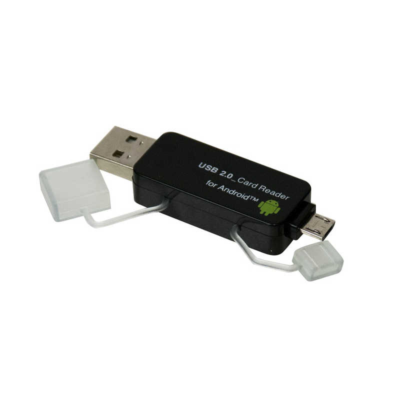 ナカバヤシ ナカバヤシ カードリーダー microSD/SDカード専用 Digio2 ブラック (USB2.0/1.1 /スマホ対応) CRW-DSD63BK CRW-DSD63BK