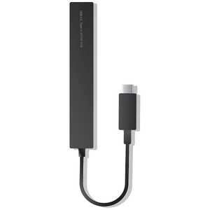 ナカバヤシ USB-C 2.0ハブ「4ポート・バスパワー・Mac/Win」ブラック UH-C2394 ナカバヤシ USB-C 2.0ハブ「4ポート・バスパワー・Mac/Win」ブラック UH-C2394