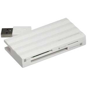 ナカバヤシ USB3.0 マルチカードリーダー(ホワイト) CRW-33M68W