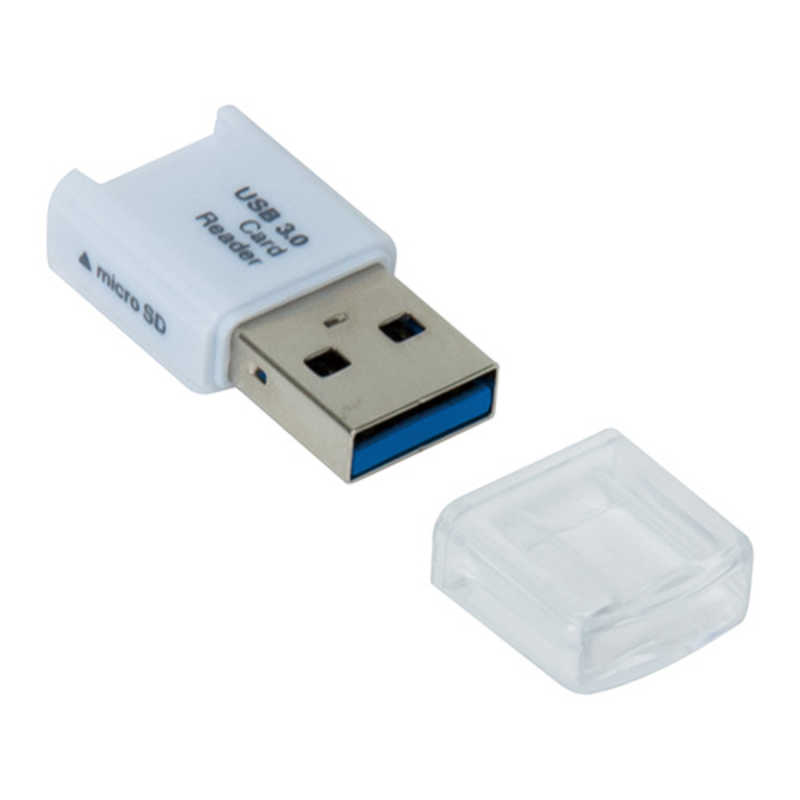 ナカバヤシ ナカバヤシ USB3.0 microSD専用カードリーダーライター(ホワイト) CRW-3SD64W CRW-3SD64W