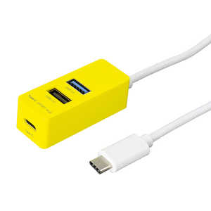 ナカバヤシ Type-C USB3.0+2.0 3ポートハブ 120cm UH-C3123 ナカバヤシ Type-C USB3.0+2.0 3ポートハブ 120cm UH-C3123
