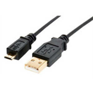 ナカバヤシ USB2.0ケーブル ブラック ZUH-MR01BK