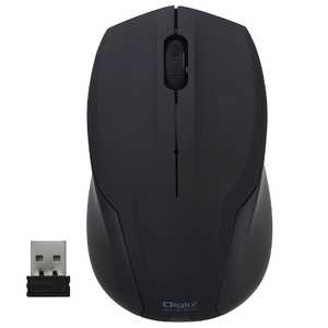 ナカバヤシ マウス Digio2 Mサイズ [BlueLED /無線(ワイヤレス) /3ボタン /USB] ブラック MUS-RKT125BK