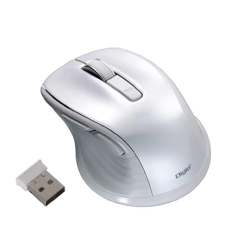 ナカバヤシ ナカバヤシ ワイヤレスBlueLEDマウス[USB･Win/Mac]Flineシリーズ Sサイズ 5ボタン MUS-RKF141W ホワイト MUS-RKF141W ホワイト