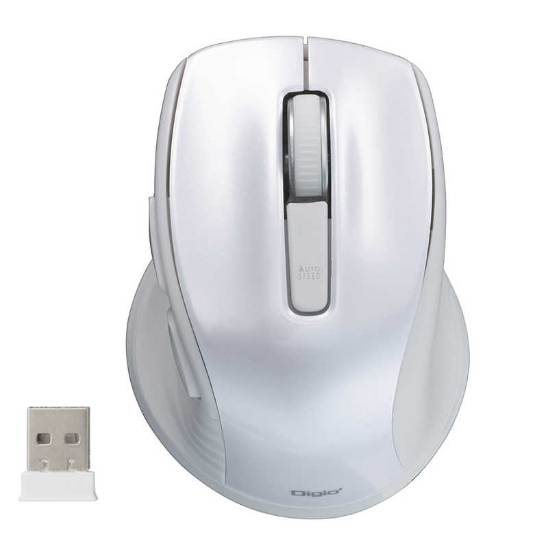 ナカバヤシ ナカバヤシ ワイヤレスBlueLEDマウス[USB･Win/Mac]Flineシリーズ Sサイズ 5ボタン MUS-RKF141W ホワイト MUS-RKF141W ホワイト