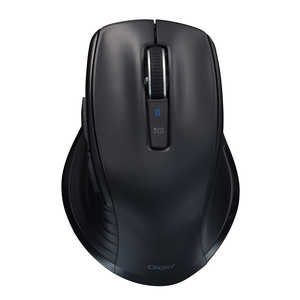 ナカバヤシ ワイヤレスBlueLEDマウス Flineシリーズ Mサイズ 5ボタン MUS-BKF146BK ブラック ナカバヤシ ワイヤレスBlueLEDマウス Flineシリーズ Mサイズ 5ボタン MUS-BKF146BK ブラック
