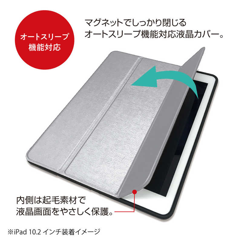 ナカバヤシ ナカバヤシ ハニカム衝撃吸収ケース iPad10.2inch2019用 ピンク TBC-IP1904P TBC-IP1904P