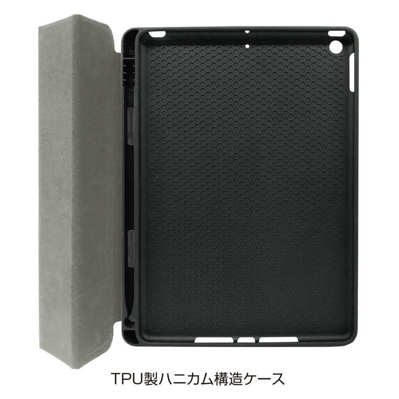 ナカバヤシ ナカバヤシ ハニカム衝撃吸収ケース iPad10.2inch2019用 シルバー TBC-IP1904SL TBC-IP1904SL