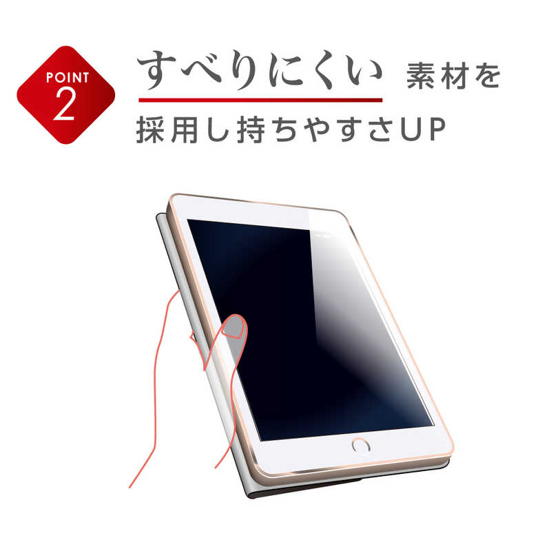 ナカバヤシ ナカバヤシ 軽量ハードケースカバー iPad10.2inch2019用 ブラック TBC-IP1907BK TBC-IP1907BK