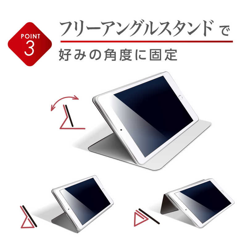 ナカバヤシ ナカバヤシ 軽量ハードケースカバー iPad 10.2インチ用 レッド TBC-IP1907R TBC-IP1907R