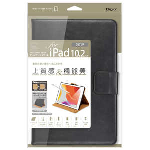 ナカバヤシ PUレザージャケット iPad10.2inch2019用 ブラック TBC-IP1908BK ナカバヤシ PUレザージャケット iPad10.2inch2019用 ブラック TBC-IP1908BK